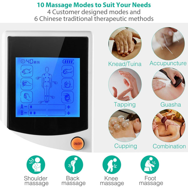 Tens Unit Machine Impulse Massager Wellness - DailySale