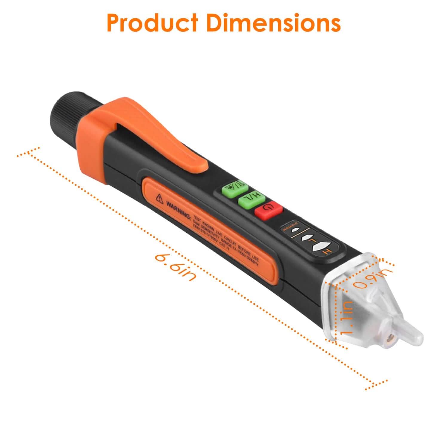 Test Pen Circuit Detector Tester Dual Range 12V/48V-1000V Breakpoint Finder Home Improvement - DailySale