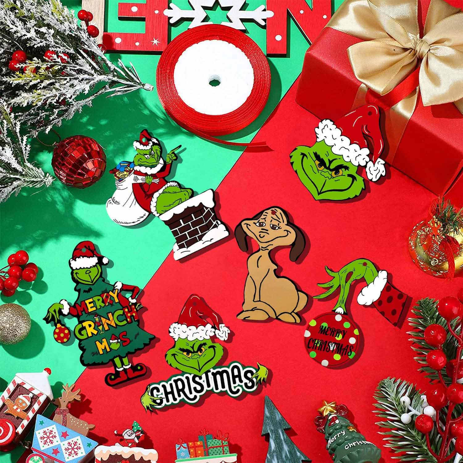 Tetor 2022 Christmas Ornament Christmas Tree Decorations Holiday Decor & Apparel - DailySale