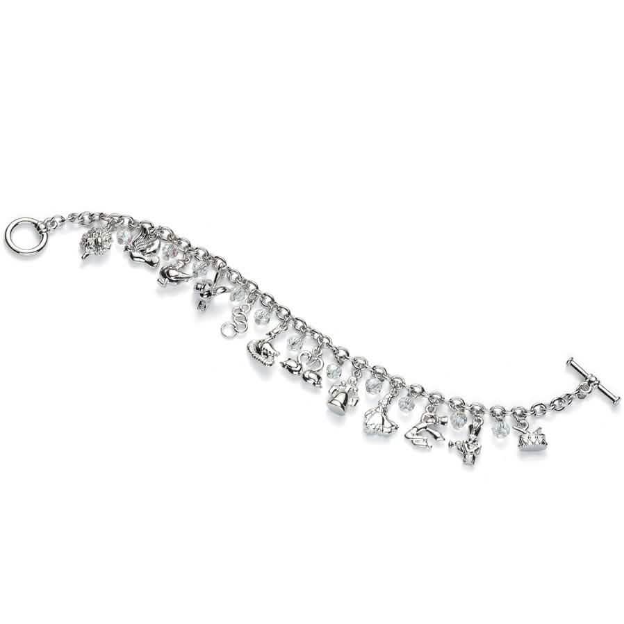 The 12 Days of Christmas Charm Bracelet Bracelets - DailySale