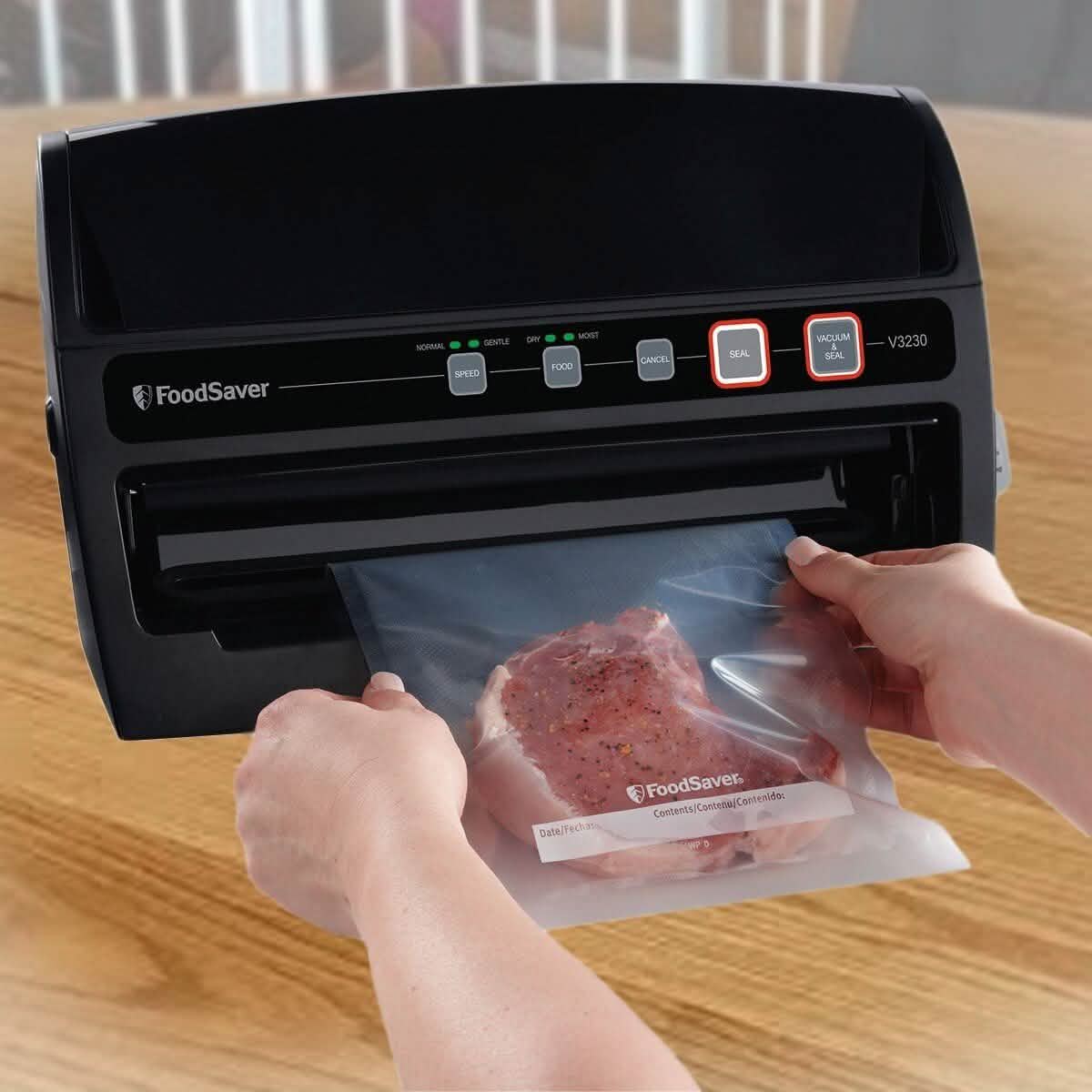 The FoodSaver V3230 Vacuum Sealing System Kitchen Essentials - DailySale