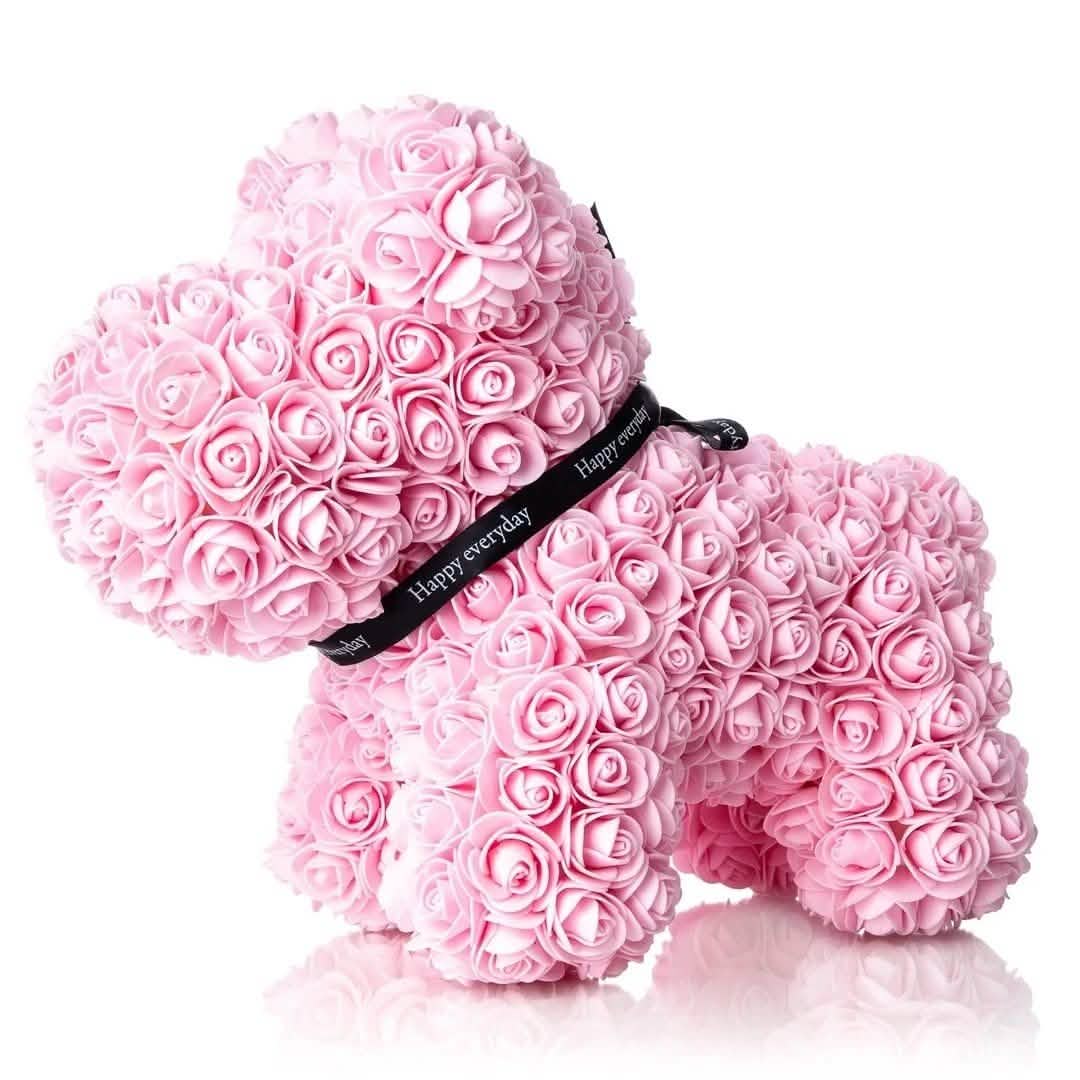 The Forever Handmade Rose Petal Puppy Furniture & Decor Pink - DailySale