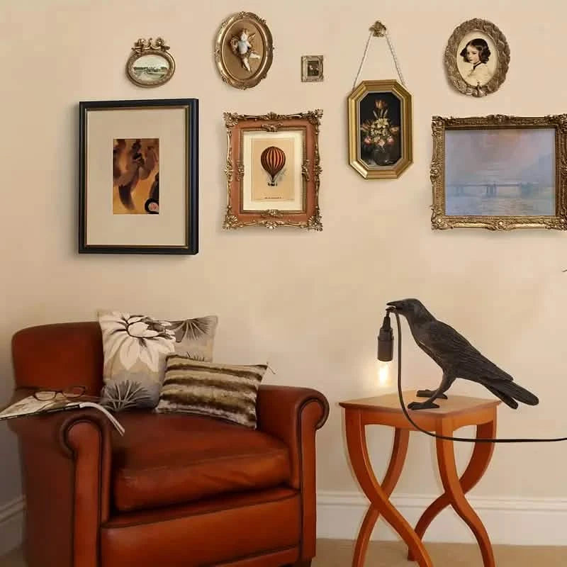 The Gothic Crow USB Port Lamp Holiday Decor & Apparel - DailySale
