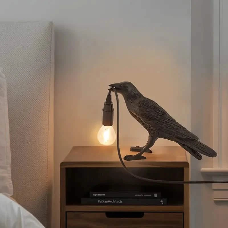 The Gothic Crow USB Port Lamp Holiday Decor & Apparel - DailySale