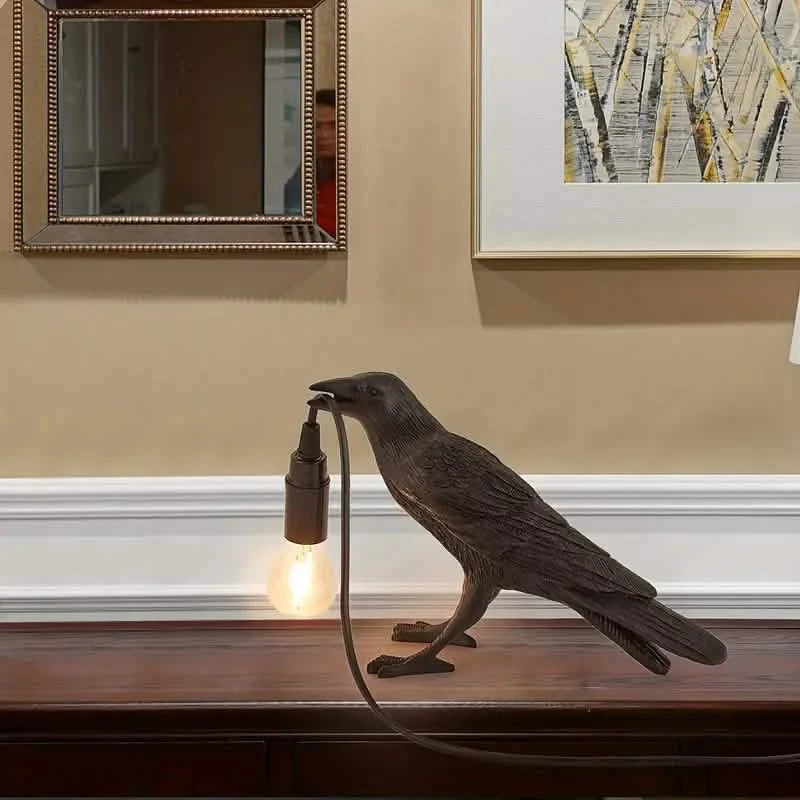 The Gothic Crow USB Port Lamp Holiday Decor & Apparel - DailySale