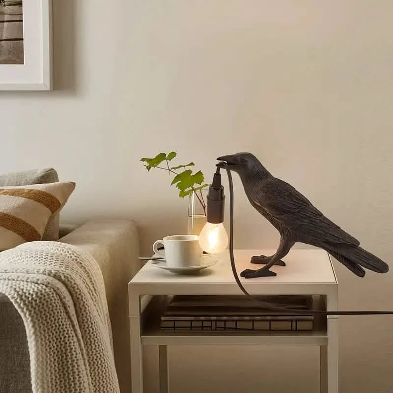 The Gothic Crow USB Port Lamp Holiday Decor & Apparel - DailySale