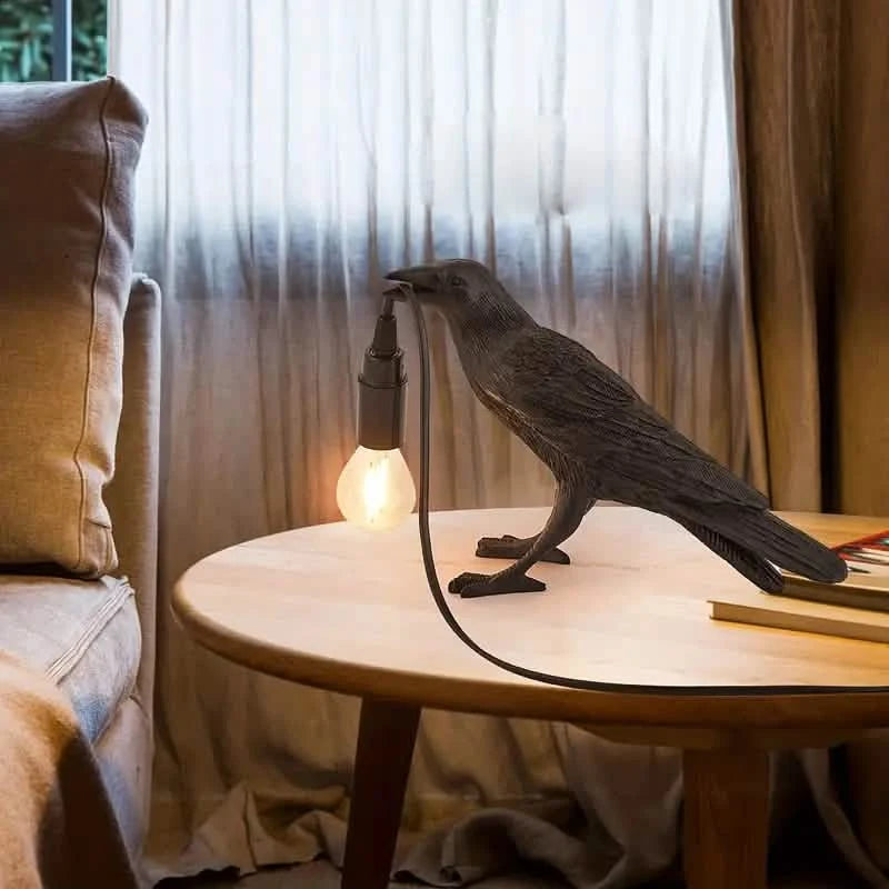 The Gothic Crow USB Port Lamp Holiday Decor & Apparel - DailySale