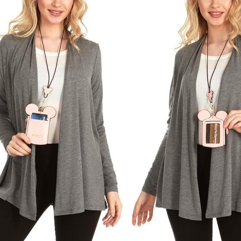 Theme Park Ticket and ID Card Holder - Assorted Colors Sports & Outdoors - DailySale