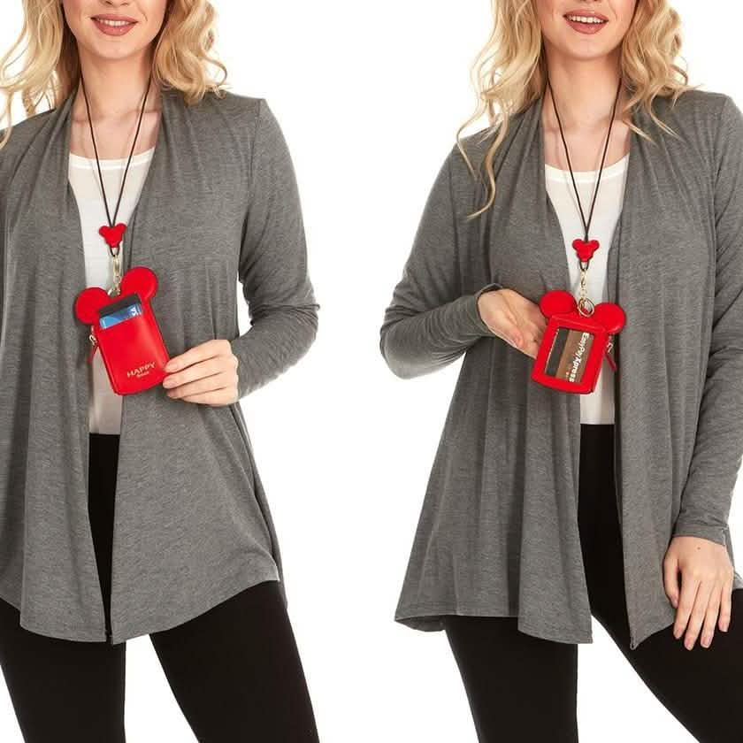 Theme Park Ticket and ID Card Holder - Assorted Colors Sports & Outdoors - DailySale