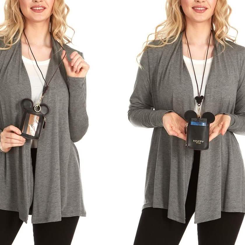 Theme Park Ticket and ID Card Holder - Assorted Colors Sports & Outdoors - DailySale