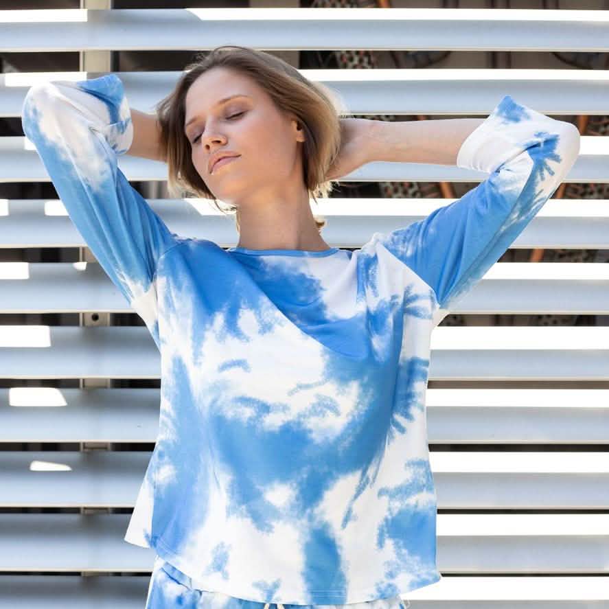 Tie Dye Sweatsuit Women's Clothing - DailySale