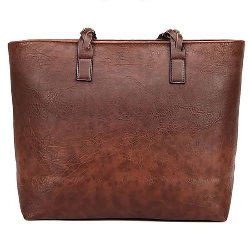 Tote Vintage Faux Women Leather Handbag Handbags & Wallets - DailySale