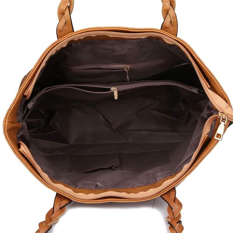 Tote Vintage Faux Women Leather Handbag Handbags & Wallets - DailySale