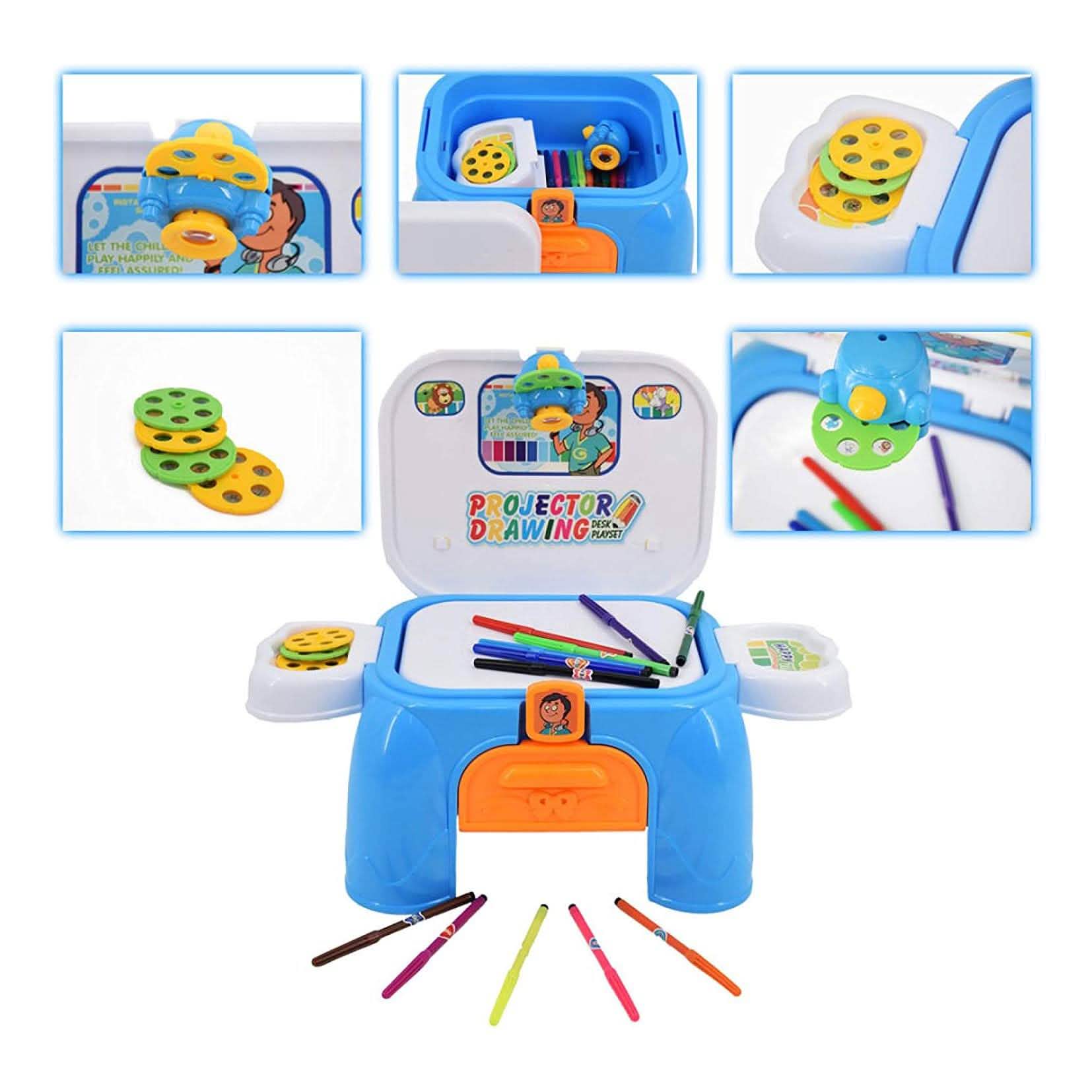 Toy Chef Kids Projector Magnetic Drawing Doodle Board for Toddlers Toys & Games - DailySale