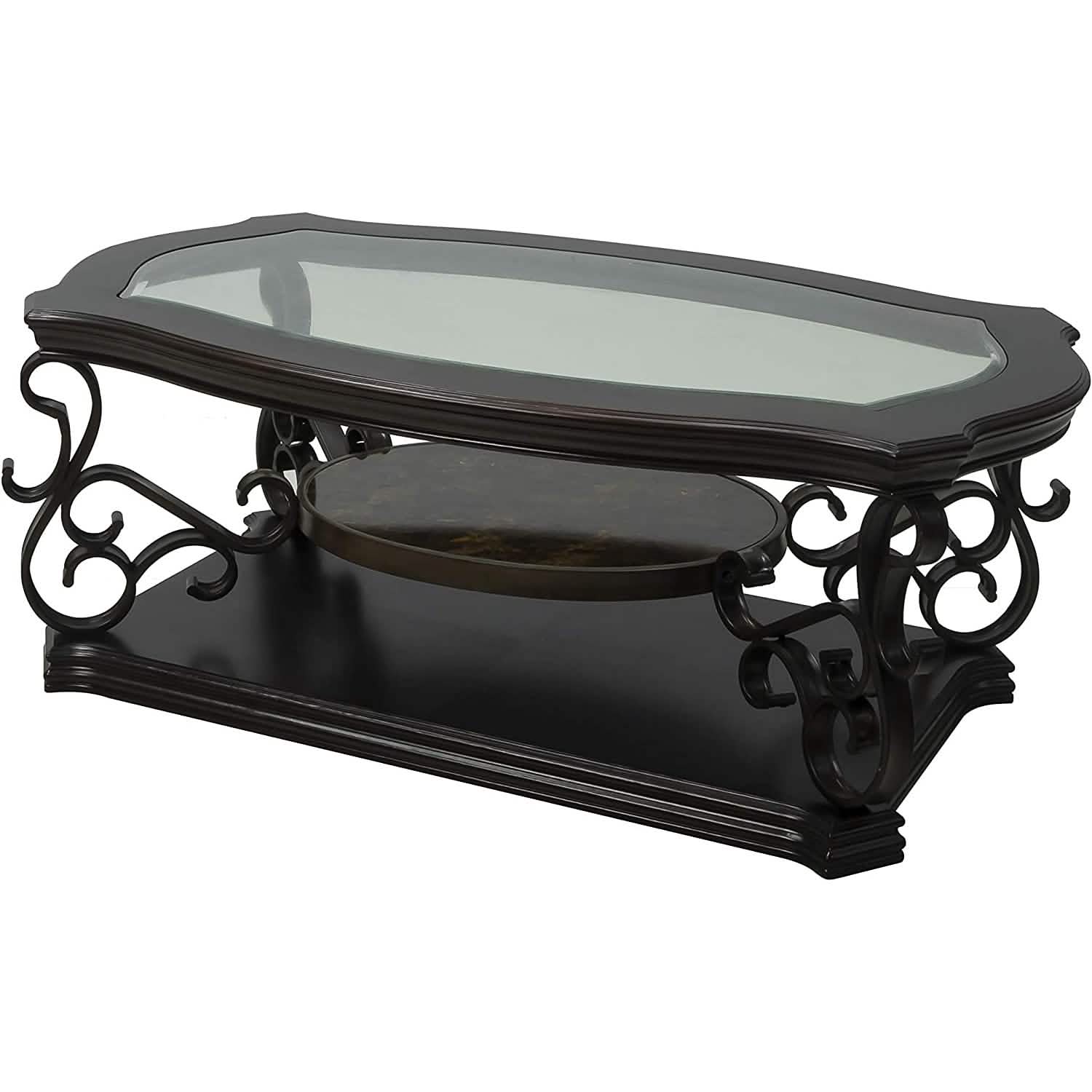 Traditional Coffee Table Accent Cocktail Table Furniture & Decor - DailySale