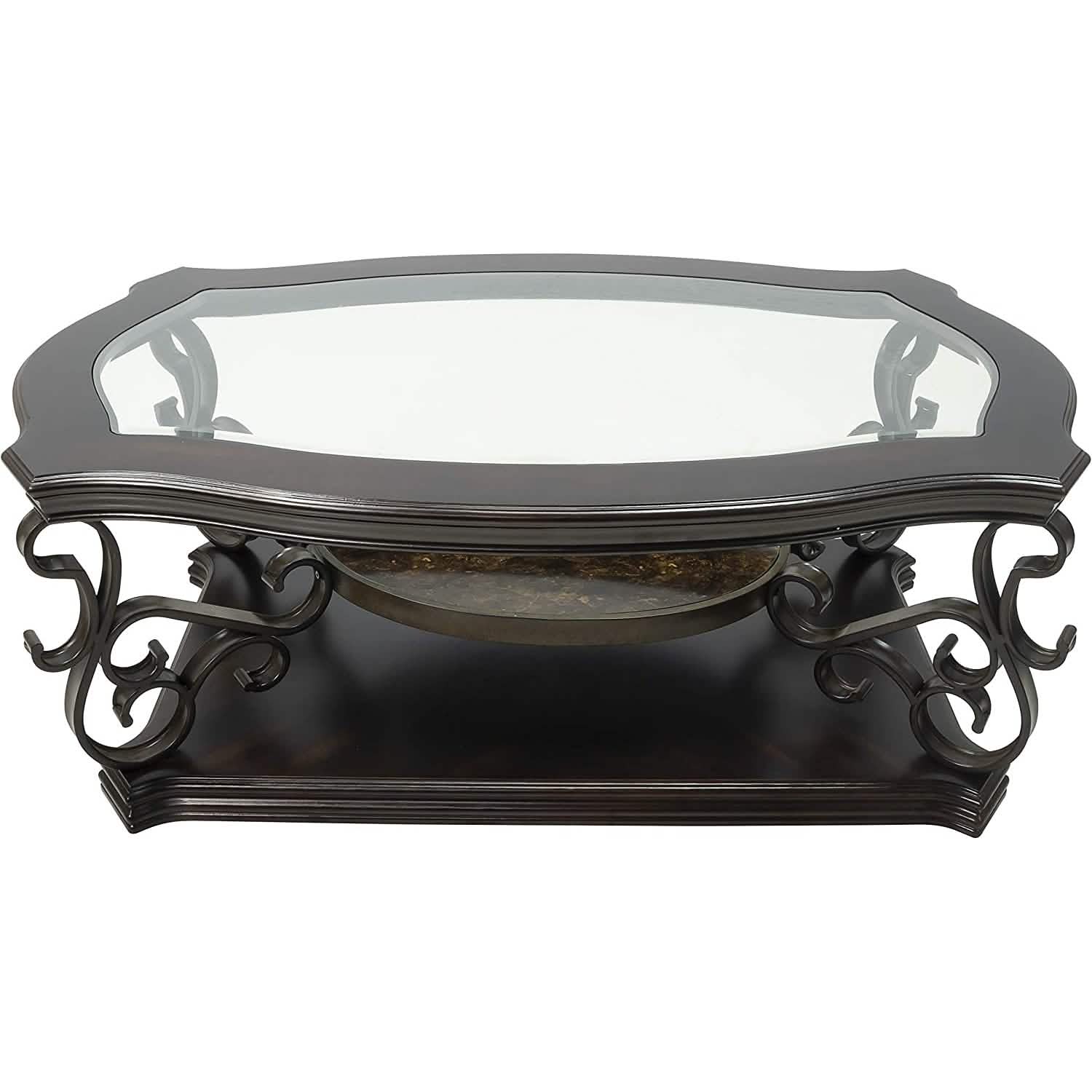 Traditional Coffee Table Accent Cocktail Table Furniture & Decor - DailySale