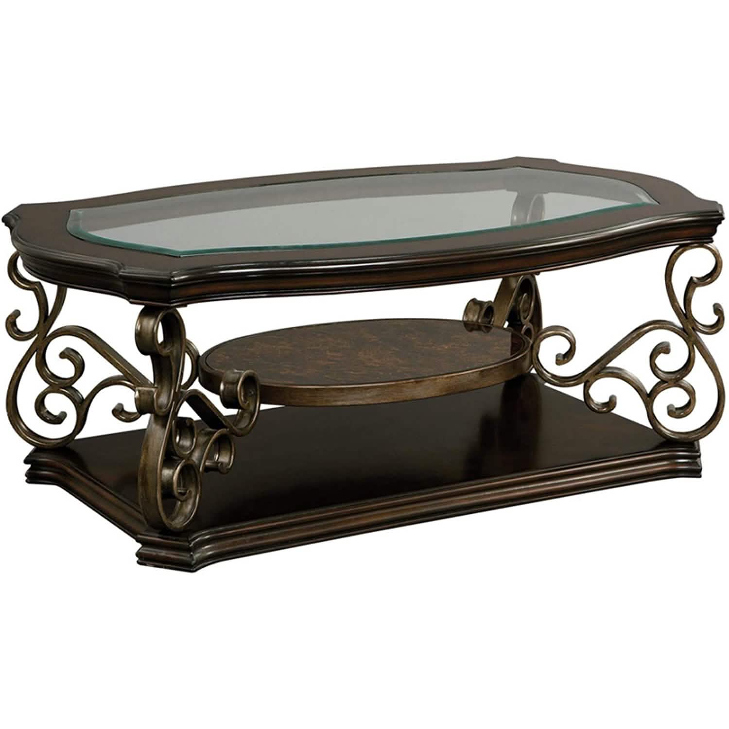 Traditional Coffee Table Accent Cocktail Table Furniture & Decor - DailySale