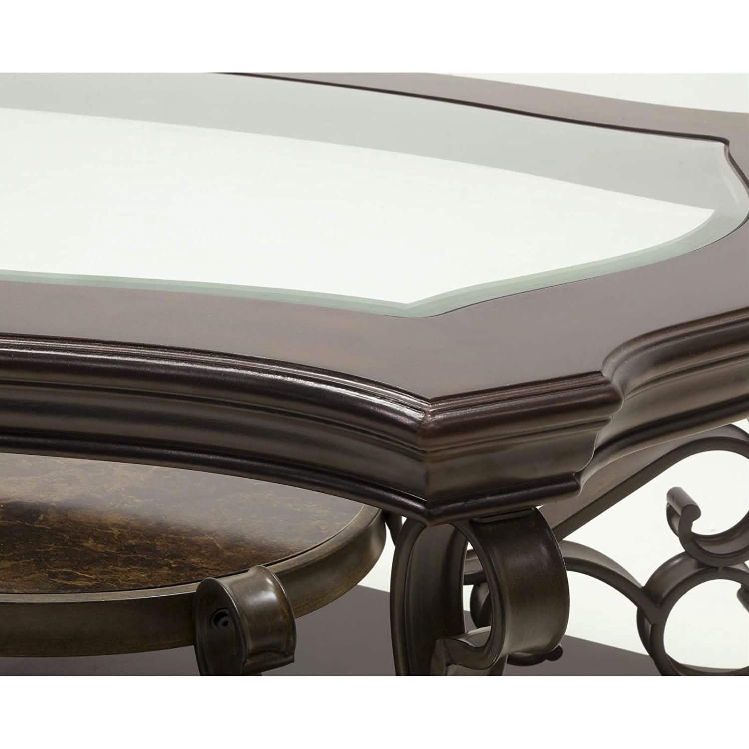 Traditional Coffee Table Accent Cocktail Table Furniture & Decor - DailySale