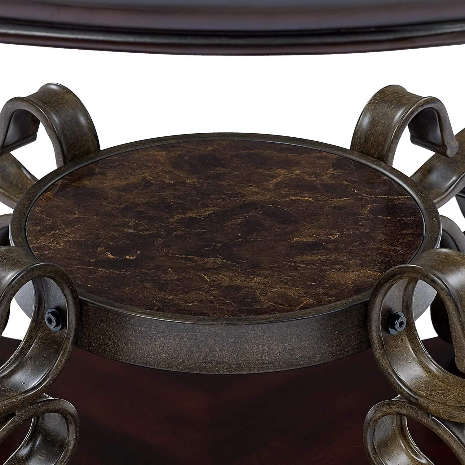 Traditional End Table Accent Bedside Nightstand Furniture & Decor - DailySale