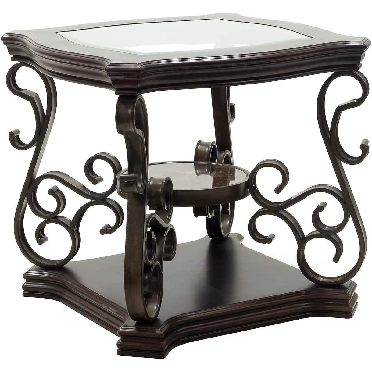 Traditional End Table Accent Bedside Nightstand Furniture & Decor - DailySale