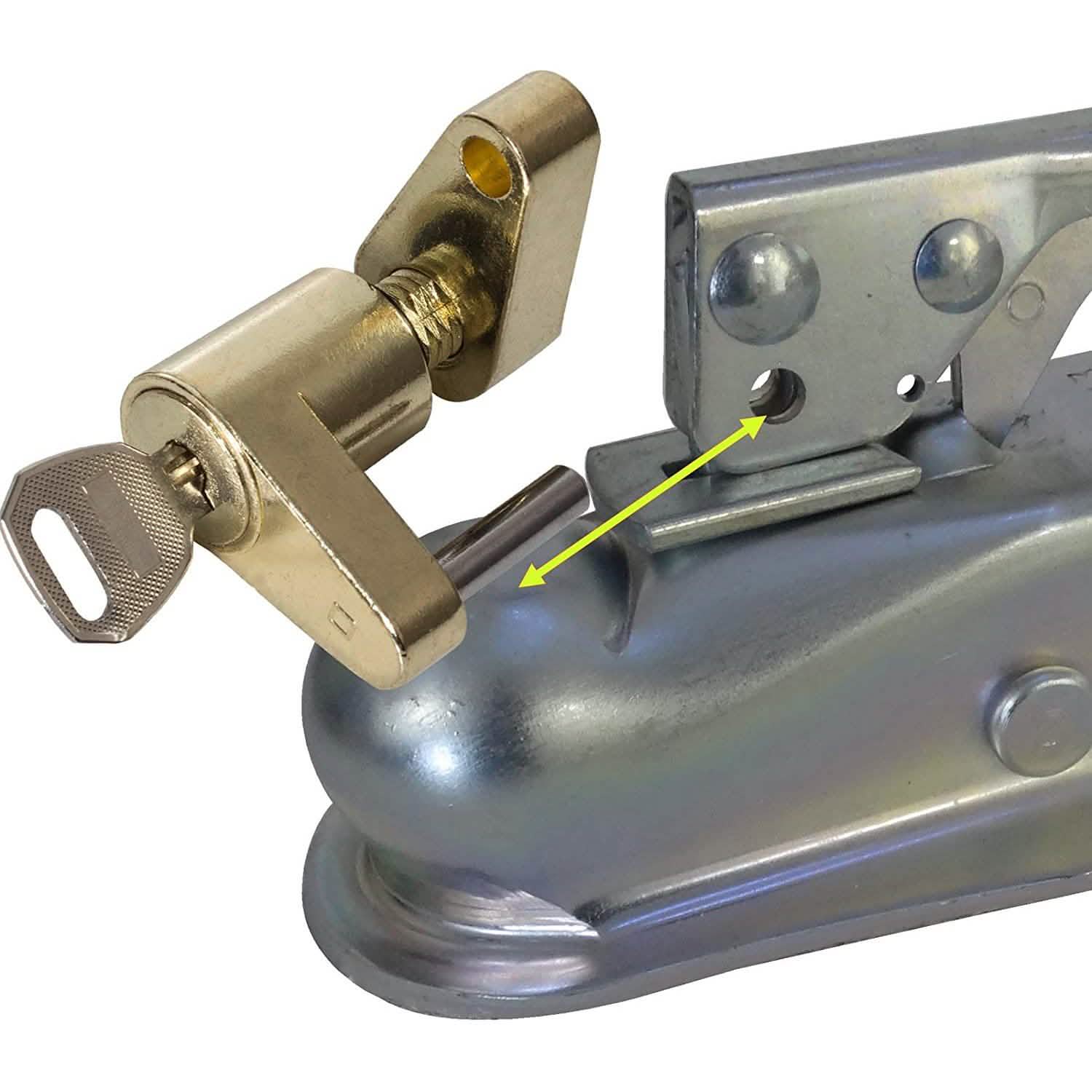 Trailer Hitch Lock Coupler Locking Pin Everything Else - DailySale