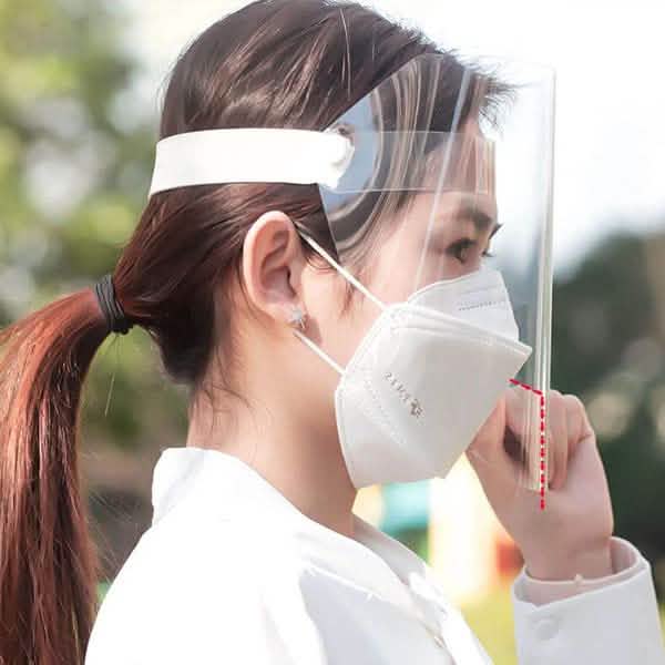 Transparent Protective Full Mask Face Shield Wellness & Fitness - DailySale