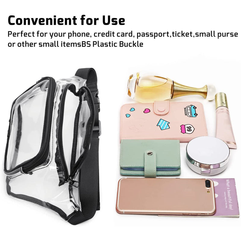 Transparent Waterproof Waist Bag Bags & Travel - DailySale