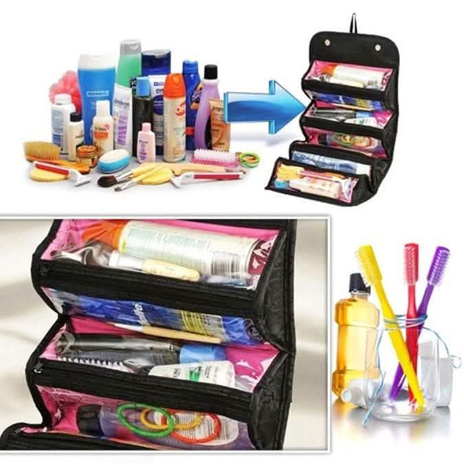 Travel Hanging Cosmetic Bag - Assorted Colors Beauty & Personal Care - DailySale