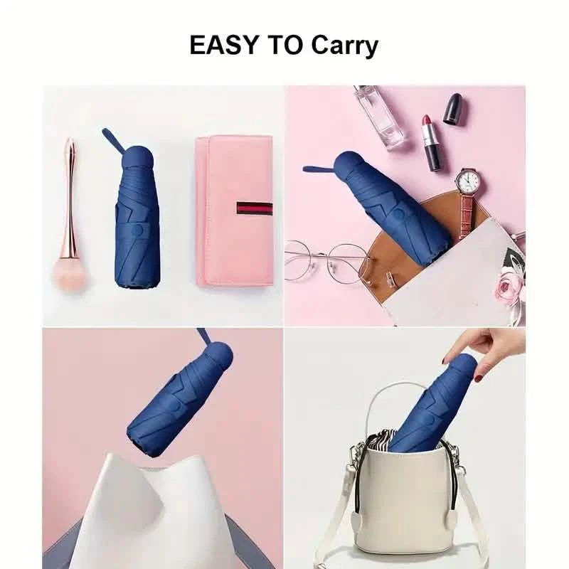 Travel Mini Umbrella for Purse Sports & Outdoors - DailySale