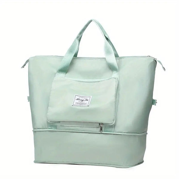 Travel Storage Zipper Handbag Bags & Travel Green - DailySale