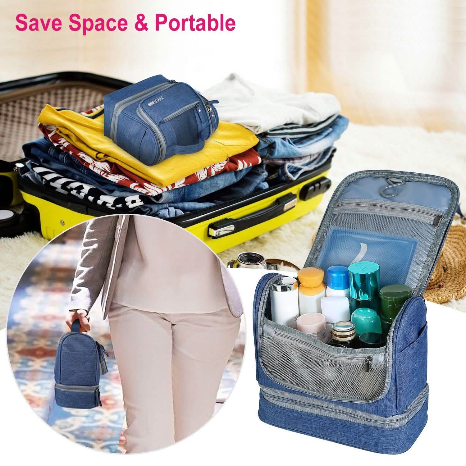 Travel Toiletry Cosmetic Bag Bags & Travel - DailySale