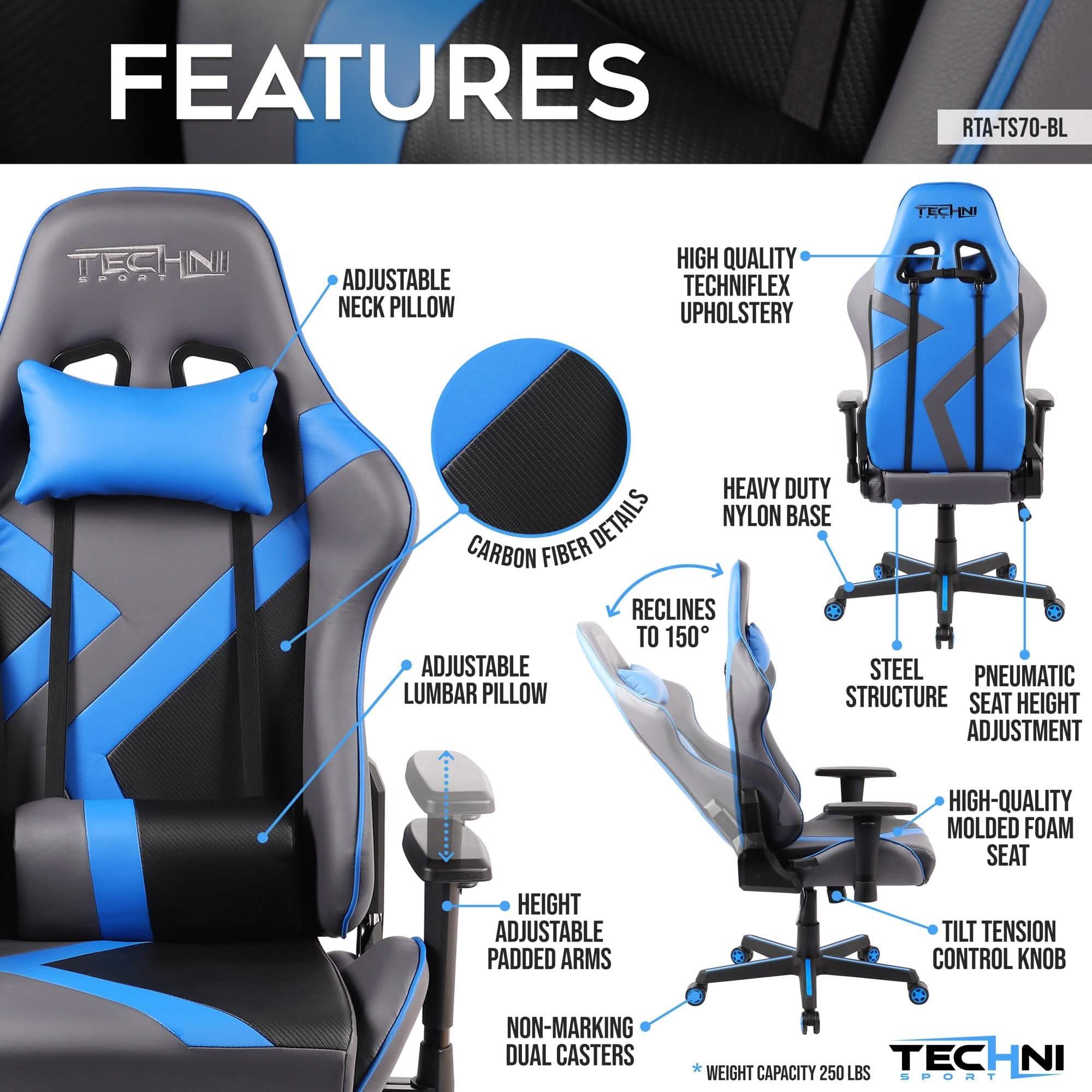 TS-70 Office-PC Gaming Chair Furniture & Decor - DailySale
