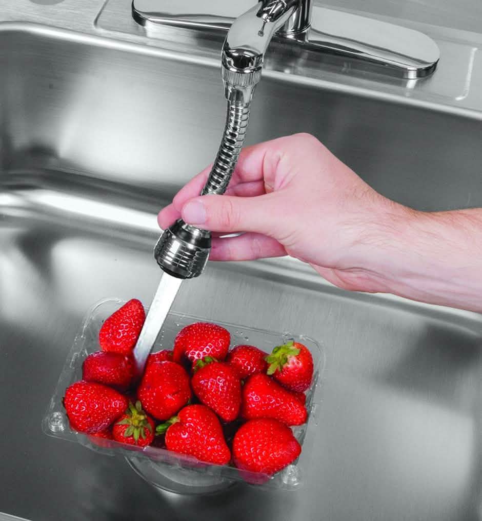 Turbo Flex Heavy Duty Faucet Sprayer Kitchen Essentials - DailySale