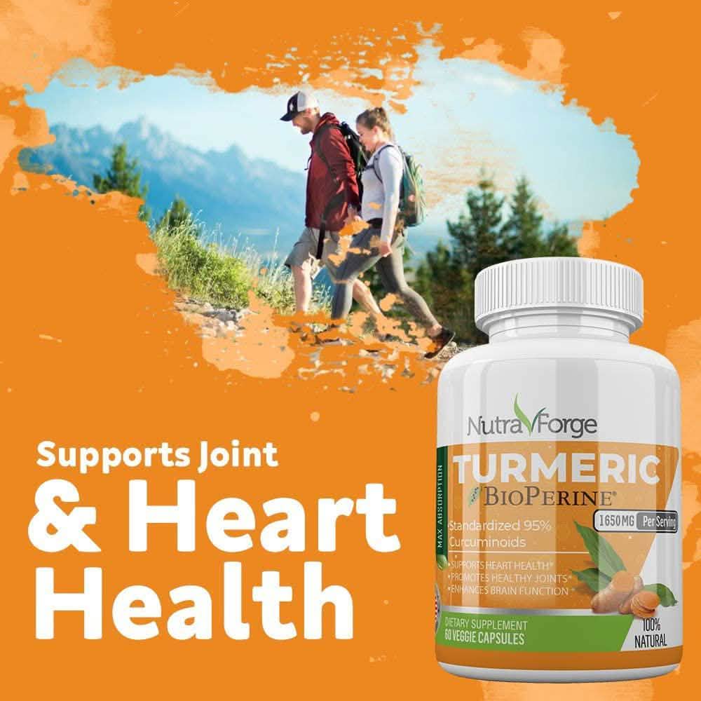 Turmeric Curcumin with BioPerine Wellness & Fitness - DailySale