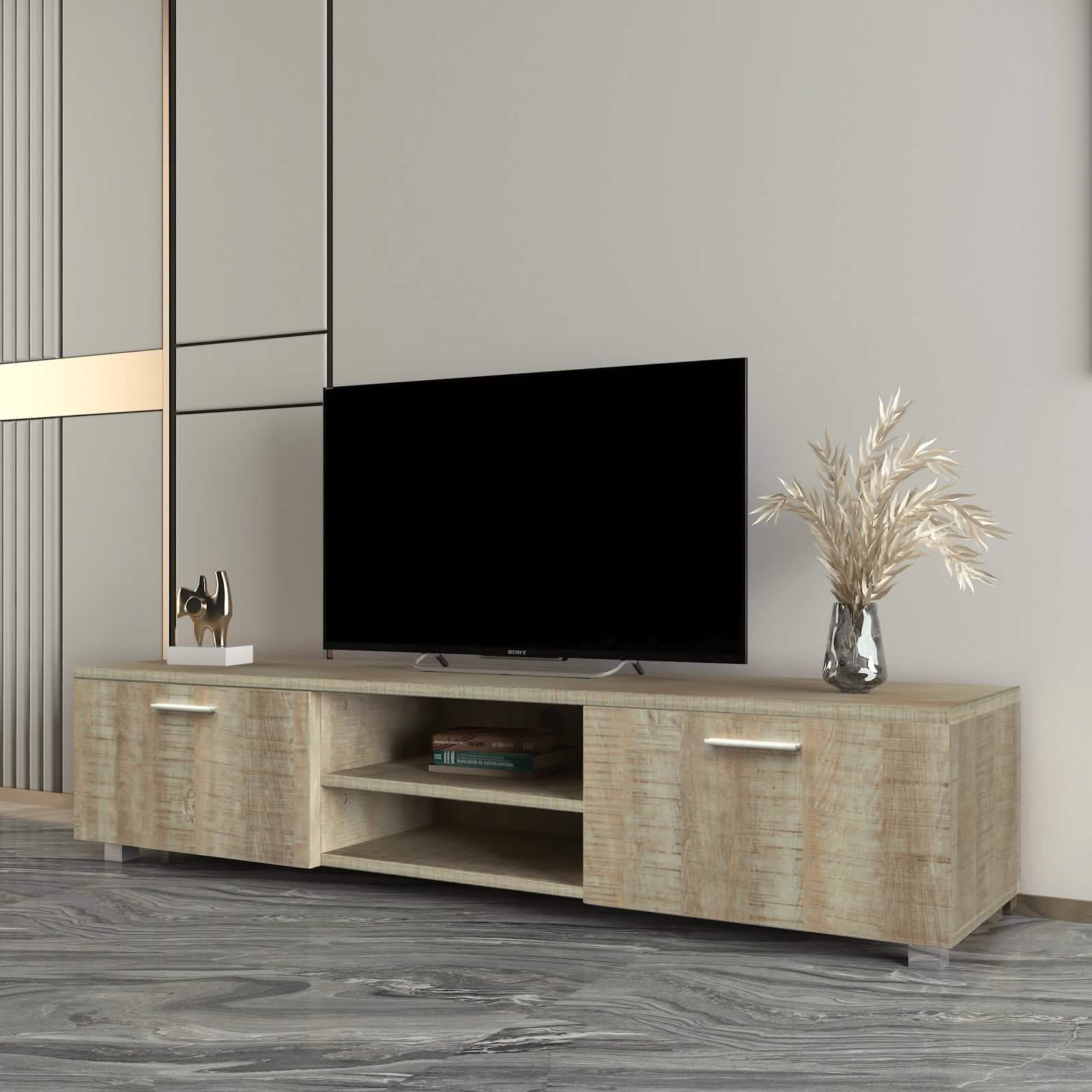 TV Stand for 65 70 Inch Flat TV Furniture & Decor - DailySale
