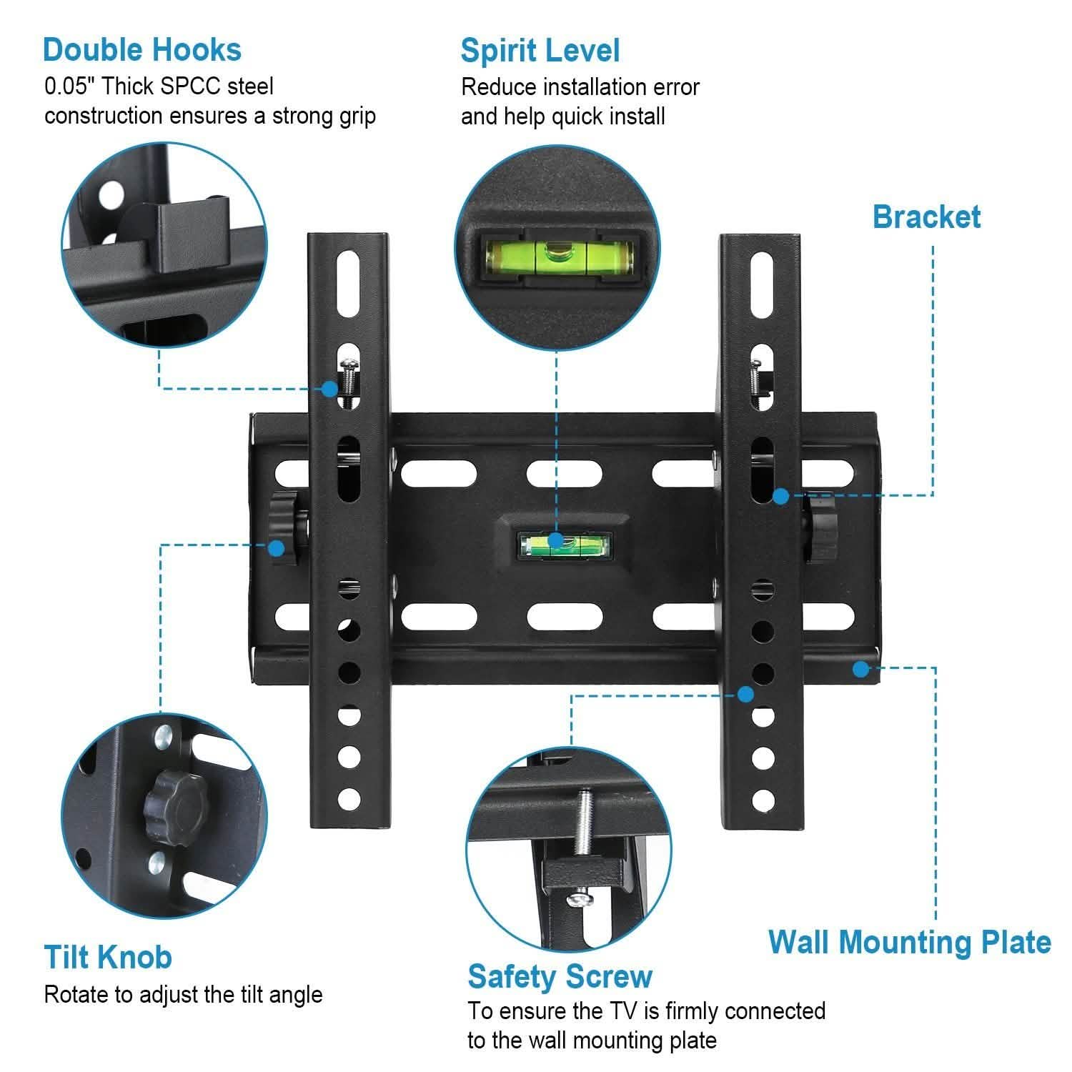 TV Wall Mount Bracket TV & Video - DailySale