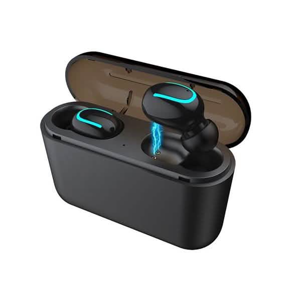 TWS Bluetooth 5.0 Sports Stereo Touch Control In-Ear Earphones with Charging Case Headphones & Audio - DailySale