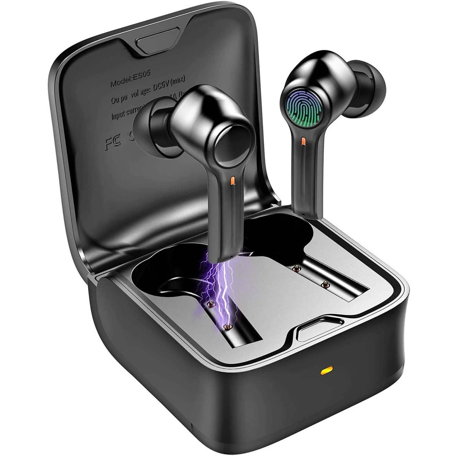 TWS Bluetooth Earphones Fingerprint Touch Headphones & Audio - DailySale