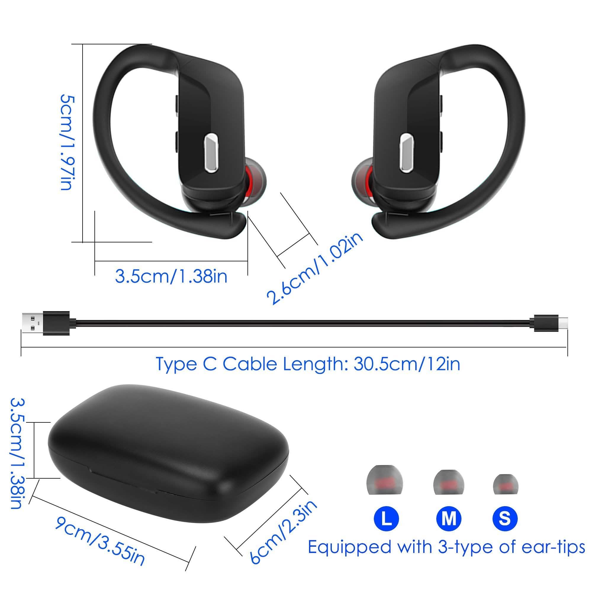 TWS Wireless 5.0 Earbuds In-Ear Stereo Headset Headphones & Audio - DailySale