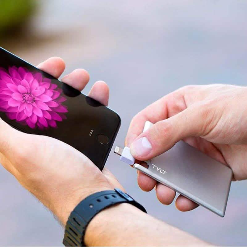Tylt Slim Boost 1350mAh Battery Pack Phones & Accessories - DailySale