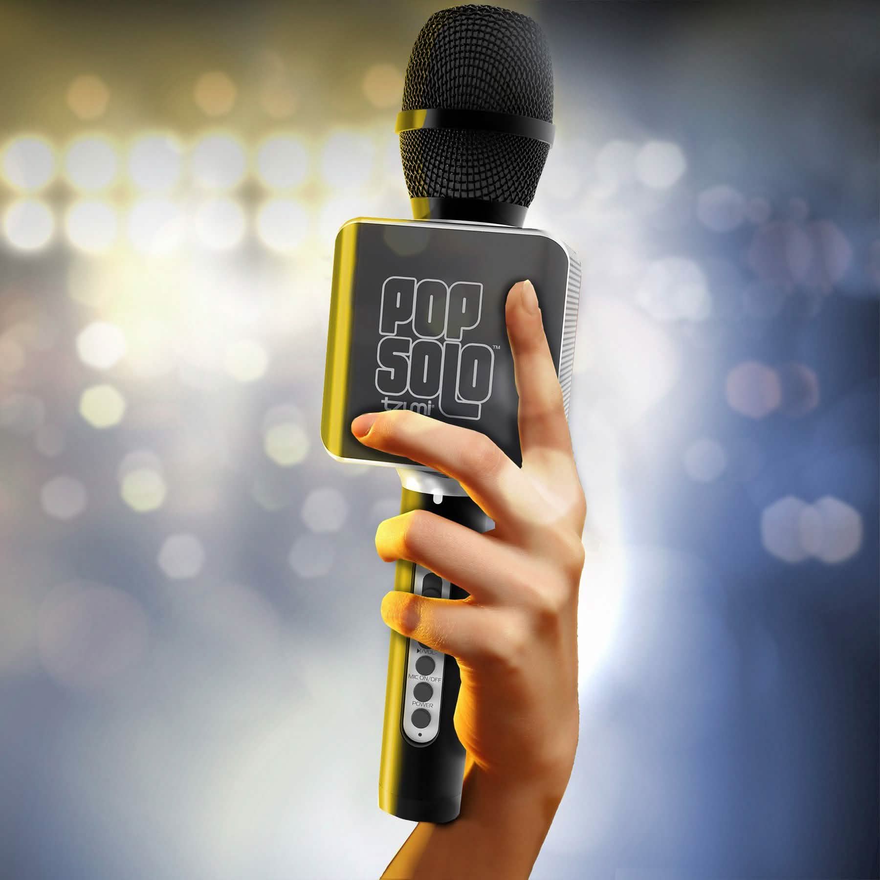 Tzumi Pop Solo Wireless Bluetooth Karaoke Microphone And Speaker Everything Else - DailySale