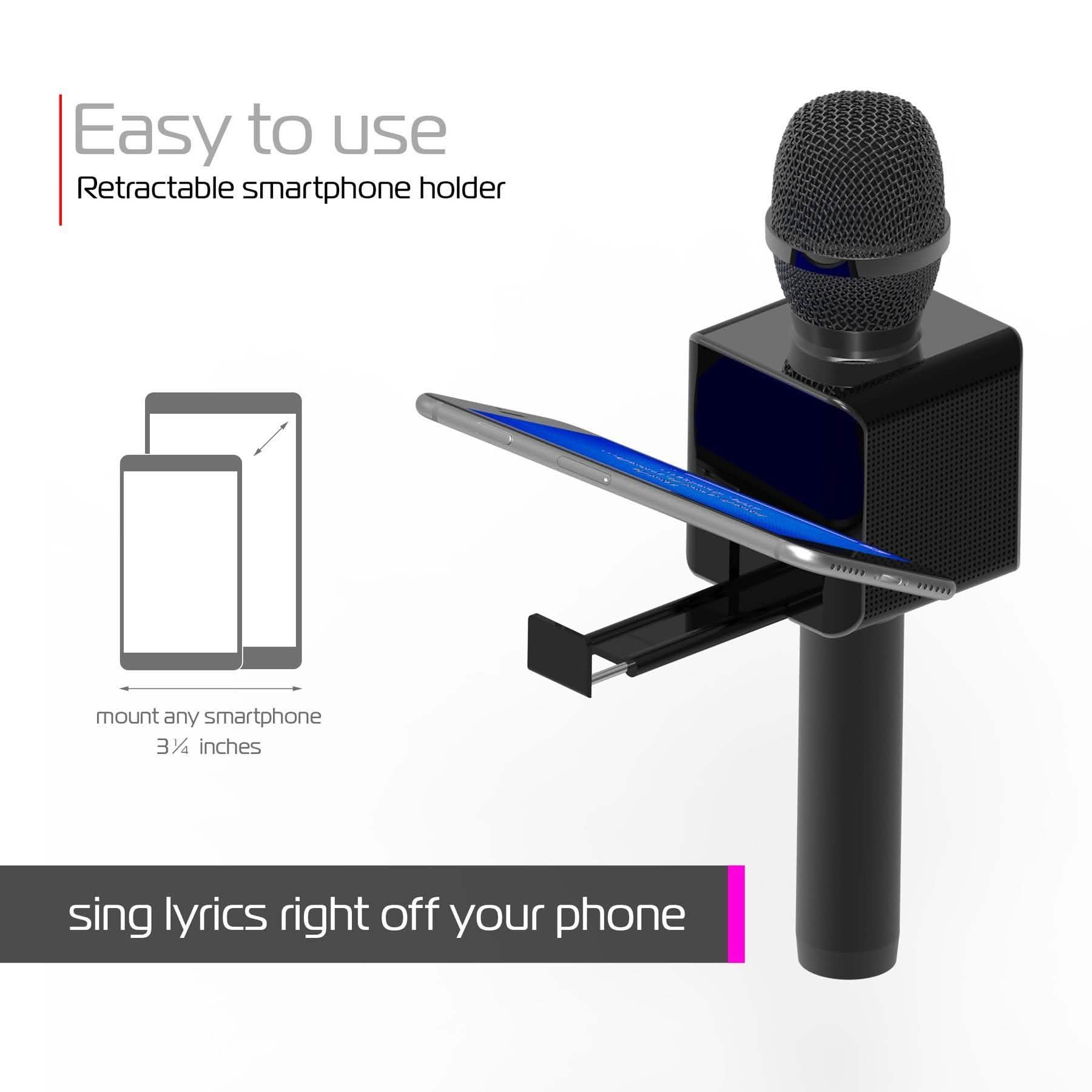 Tzumi Pop Solo Wireless Bluetooth Karaoke Microphone And Speaker Everything Else - DailySale
