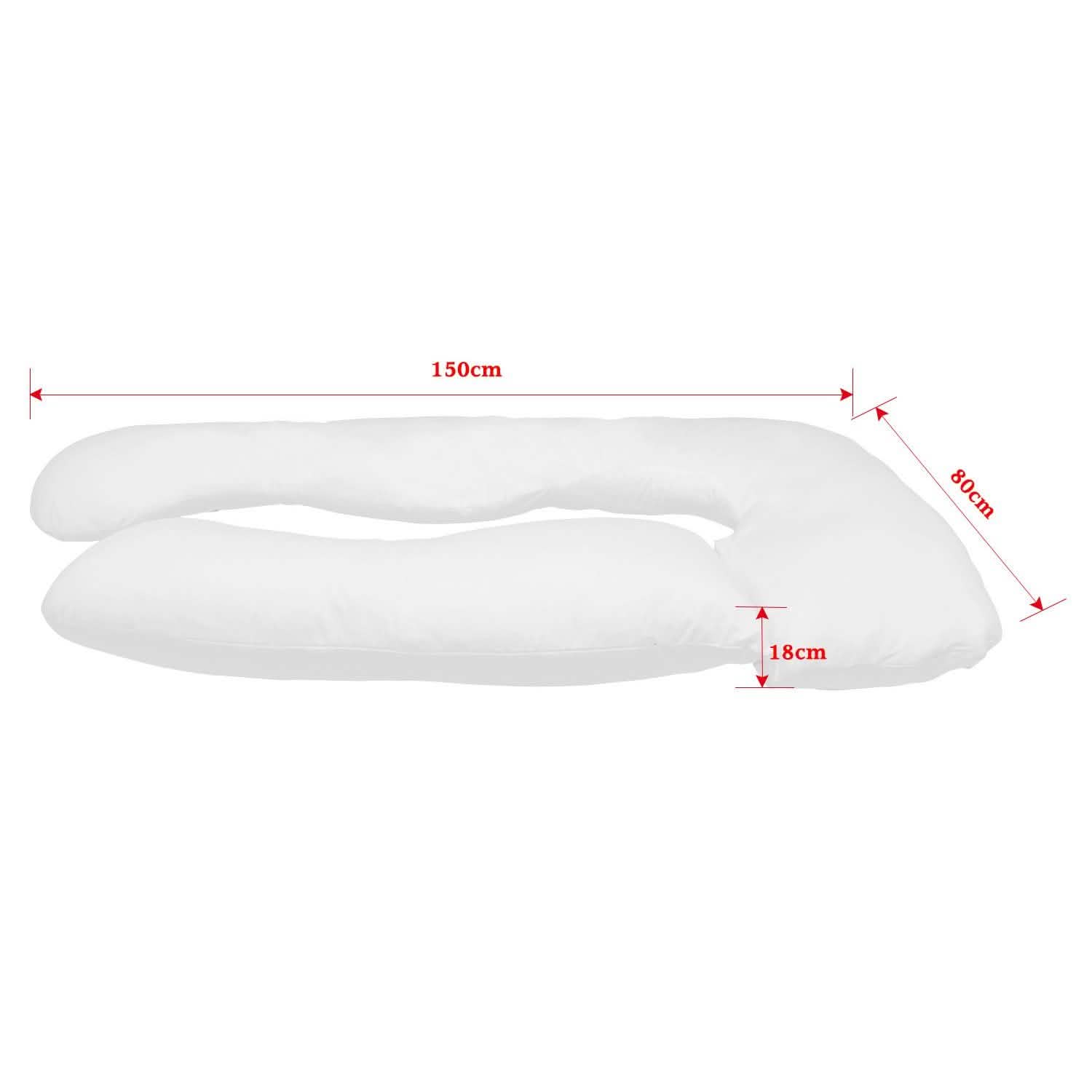 U-Shaped Full Body Pillow Bedding - DailySale