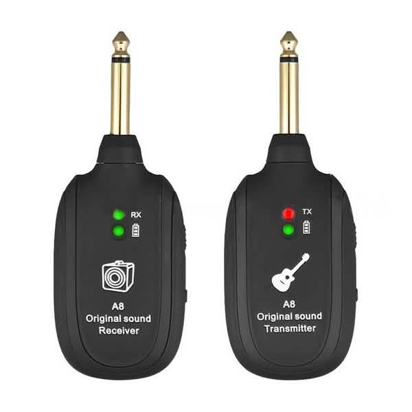 UHF Guitar Wireless System Transmitter Receiver Headphones & Audio - DailySale