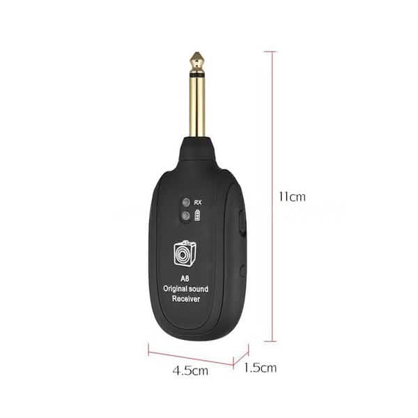 UHF Guitar Wireless System Transmitter Receiver Headphones & Audio - DailySale