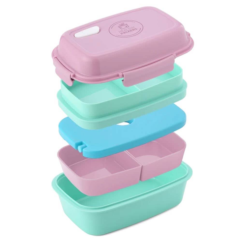 Ultimate Bento Box - Lunch Box for Kids & Adults Home Essentials Pink - DailySale
