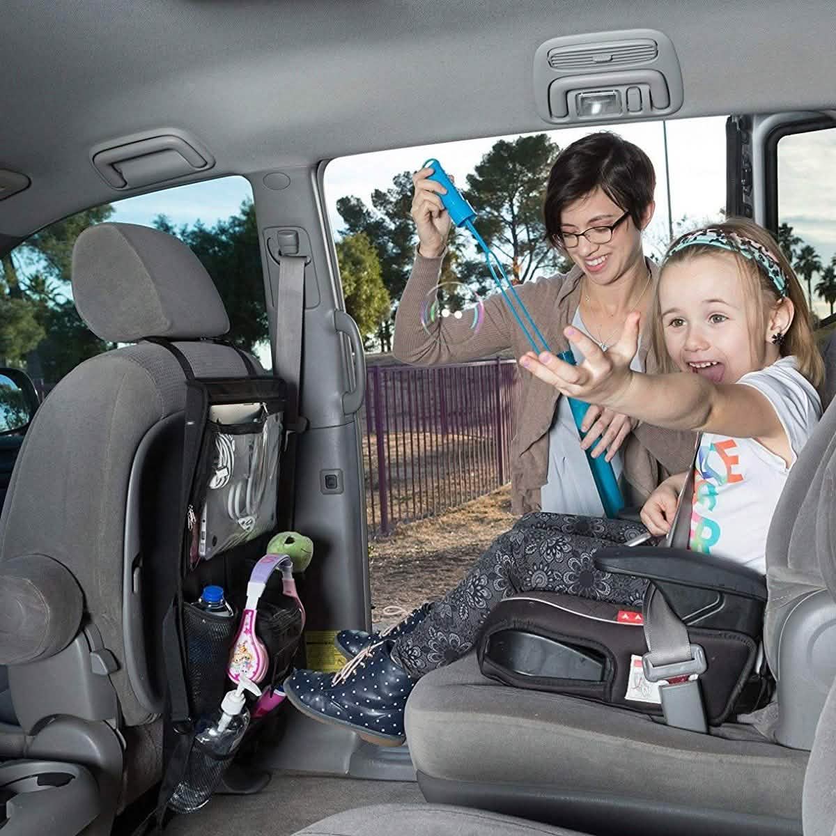 Ultimate Car Backseat Organizer with Tablet Pocket and Cup Holder Auto Accessories - DailySale