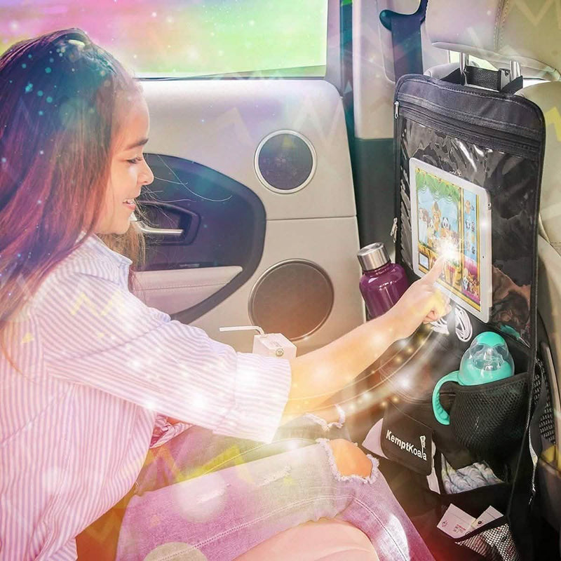Ultimate Car Backseat Organizer with Tablet Pocket and Cup Holder Auto Accessories - DailySale