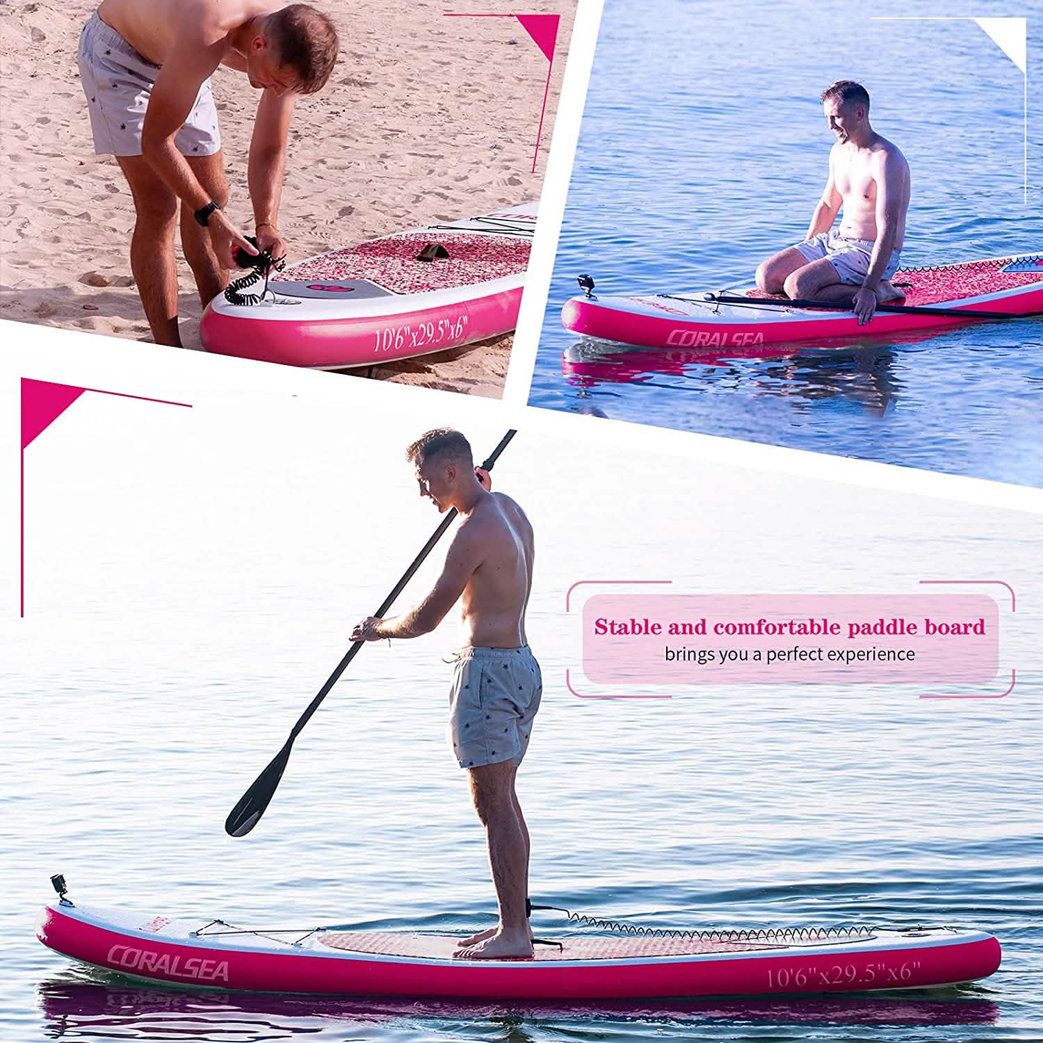Ultra-Light Inflatable Paddle Board Sports & Outdoors - DailySale