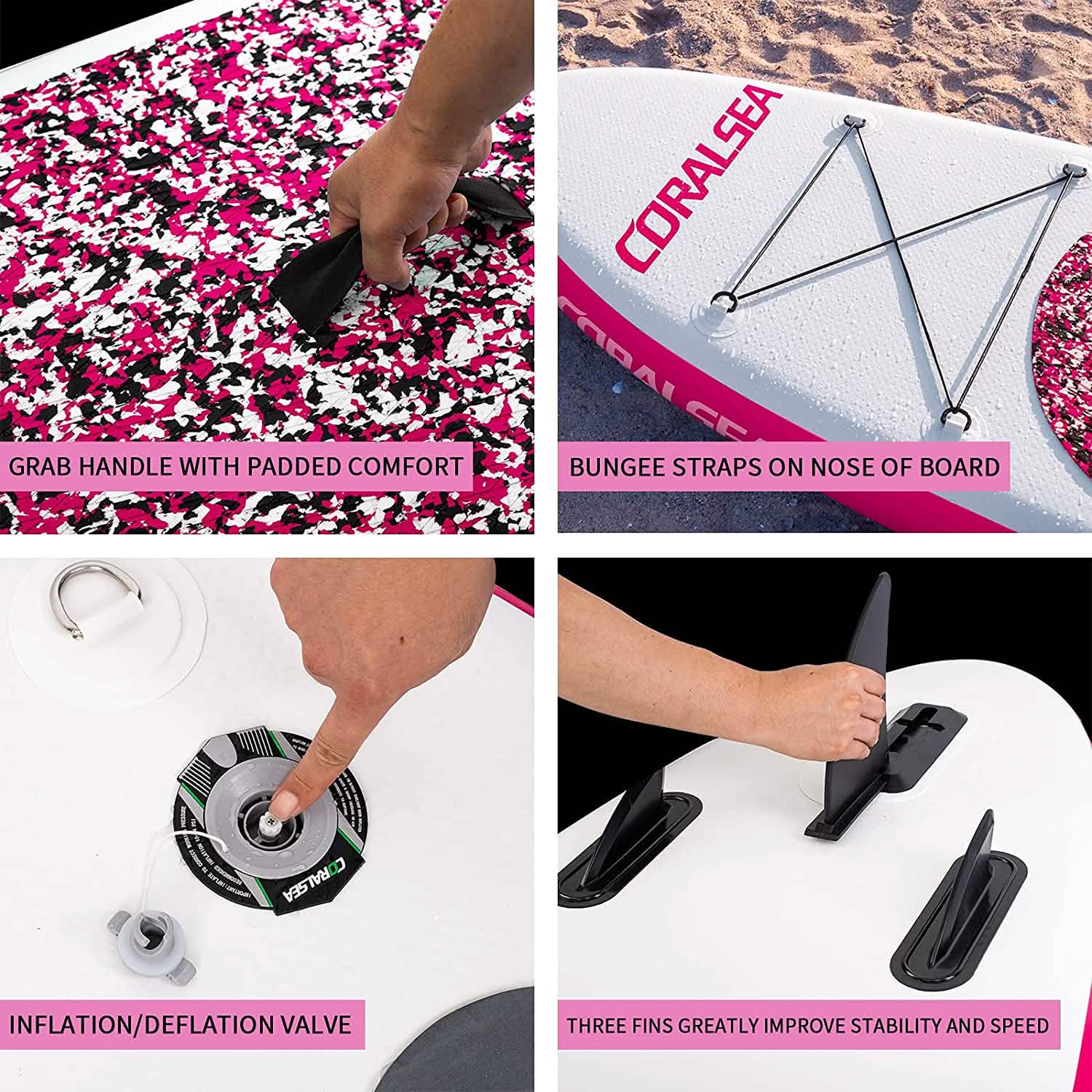 Ultra-Light Inflatable Paddle Board Sports & Outdoors - DailySale